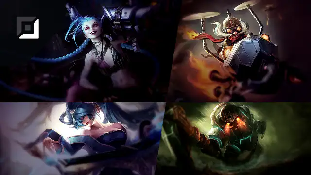 Jinx versus Corki