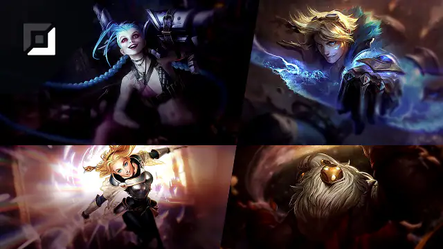 Jinx versus Ezreal