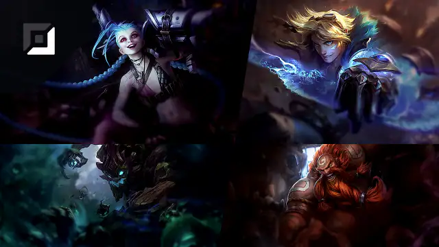Jinx versus Ezreal
