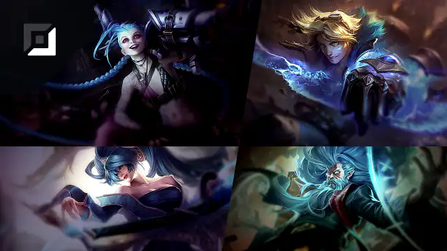 Jinx versus Ezreal
