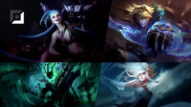 Jinx versus Ezreal