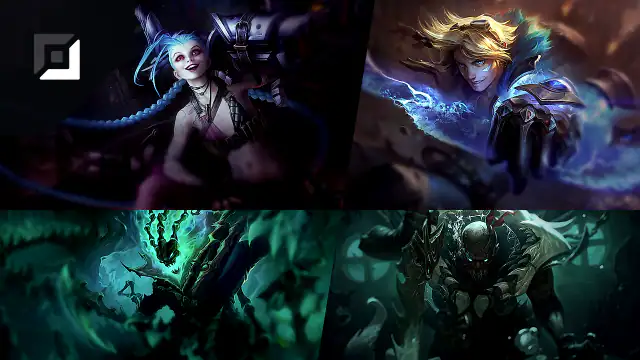 Jinx versus Ezreal