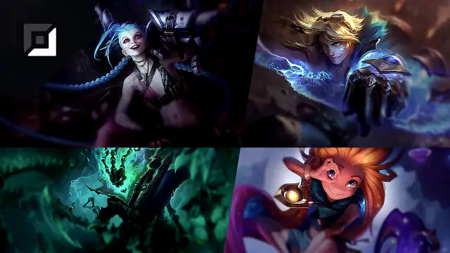 Jinx versus Ezreal