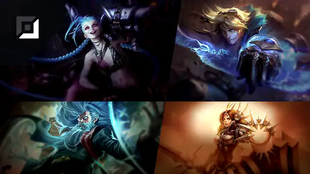 Jinx versus Ezreal