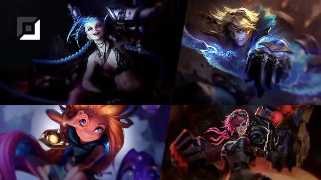 Jinx versus Ezreal