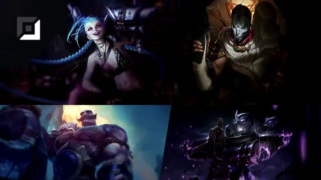 Jinx versus Jhin