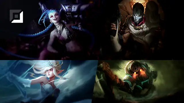 Jinx versus Jhin