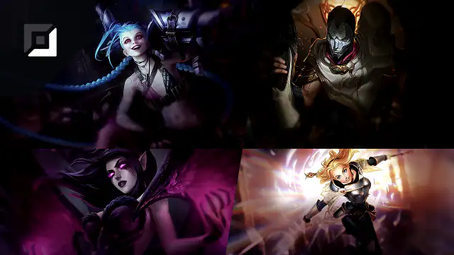 Jinx versus Jhin