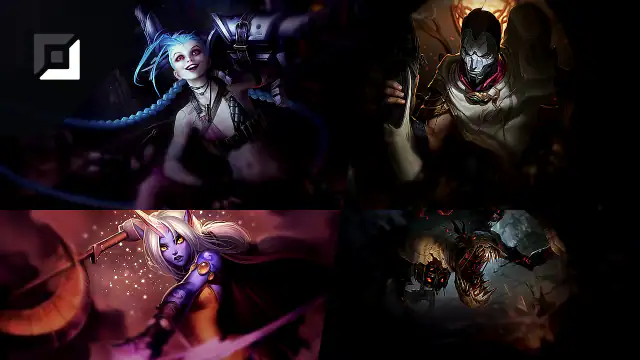 Jinx versus Jhin