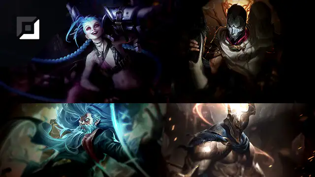 Jinx versus Jhin
