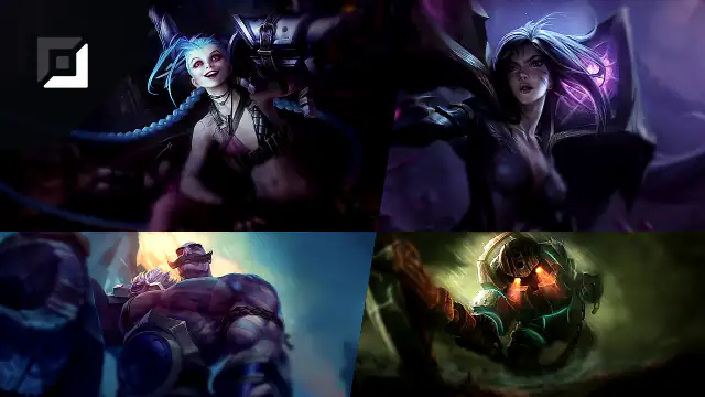 Jinx versus Kai'Sa