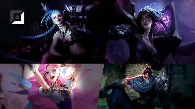 Jinx versus Kai'Sa