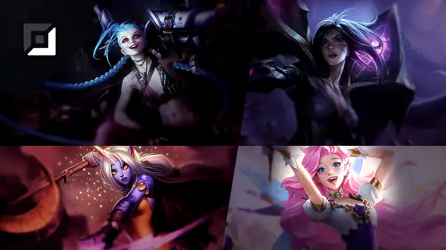 Jinx versus Kai'Sa