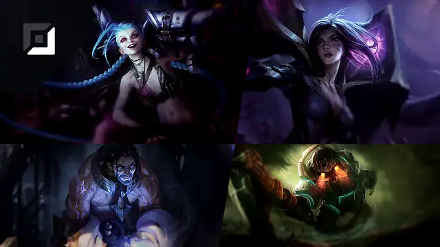 Jinx versus Kai'Sa