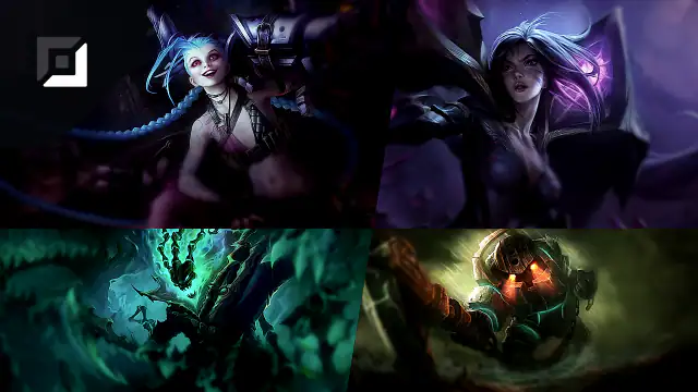 Jinx versus Kai'Sa