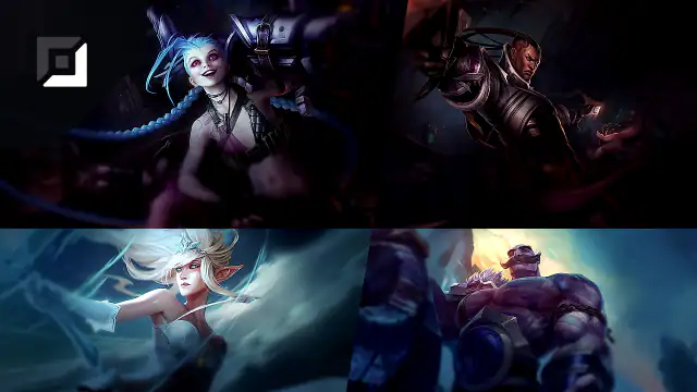 Jinx versus Lucian