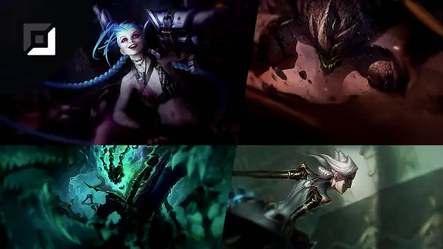 Jinx versus Malphite