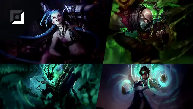 Jinx versus Singed