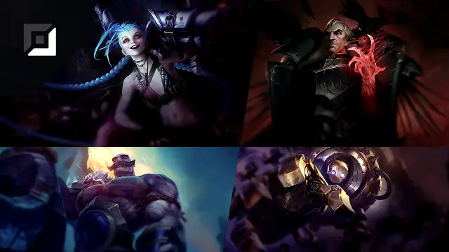 Jinx versus Swain