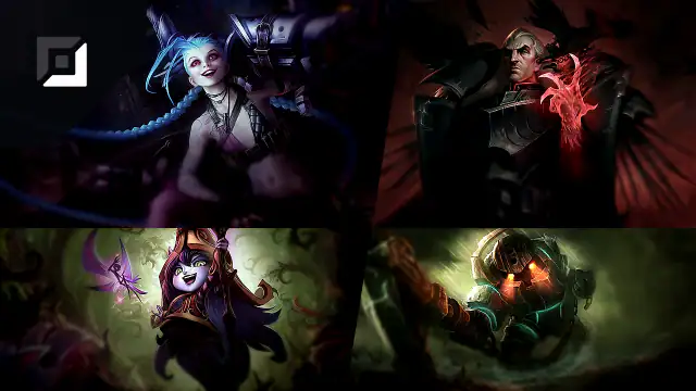 Jinx versus Swain