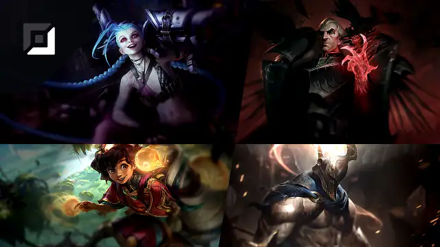 Jinx versus Swain