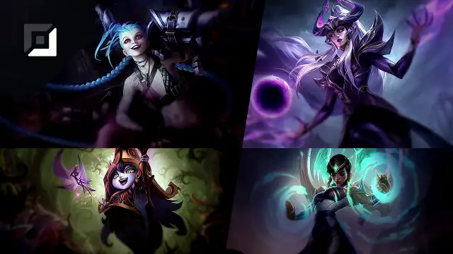 Jinx versus Syndra