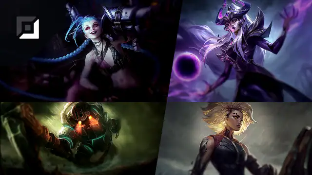 Jinx versus Syndra