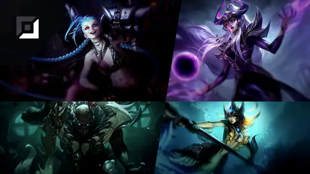 Jinx versus Syndra