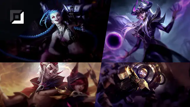 Jinx versus Syndra