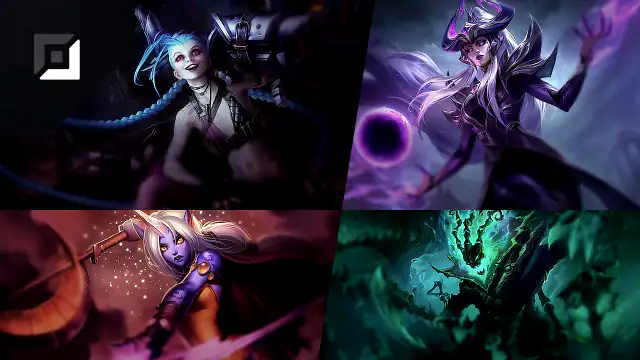 Jinx versus Syndra