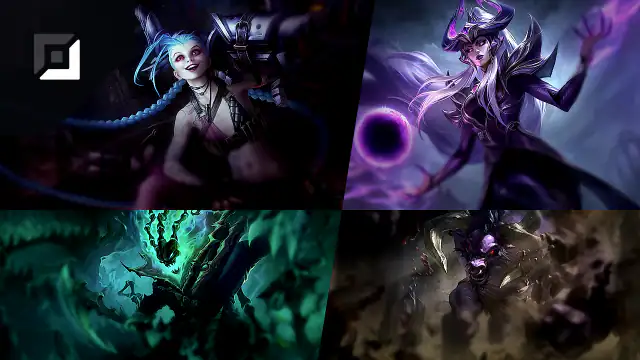 Jinx versus Syndra