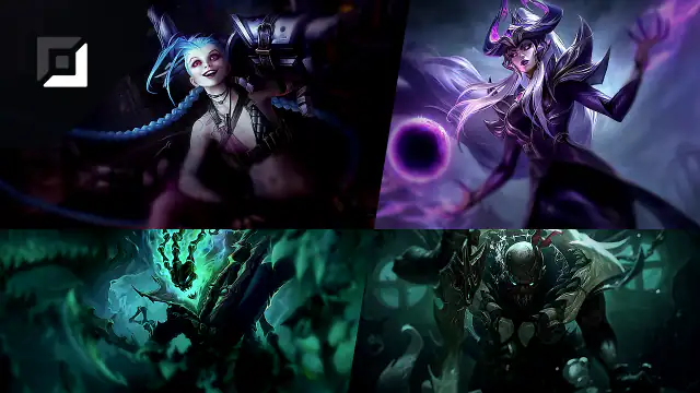 Jinx versus Syndra