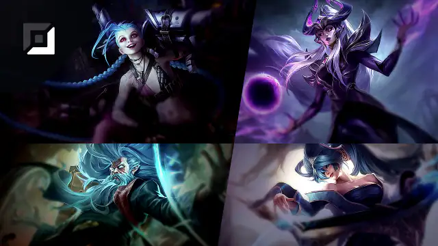 Jinx versus Syndra
