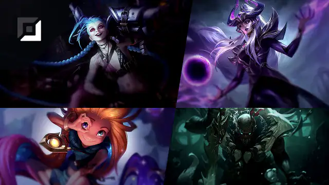 Jinx versus Syndra