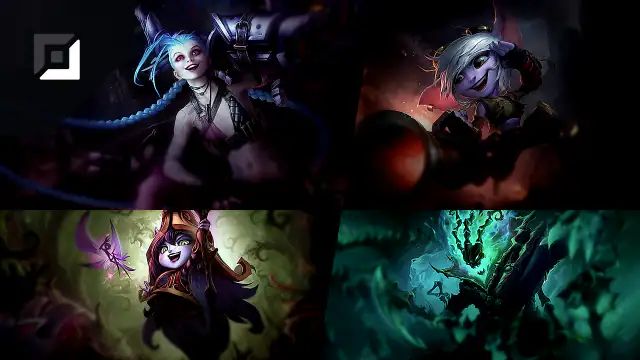 Jinx versus Tristana