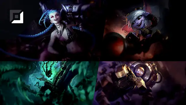 Jinx versus Tristana
