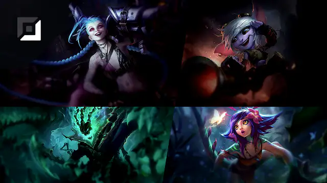 Jinx versus Tristana