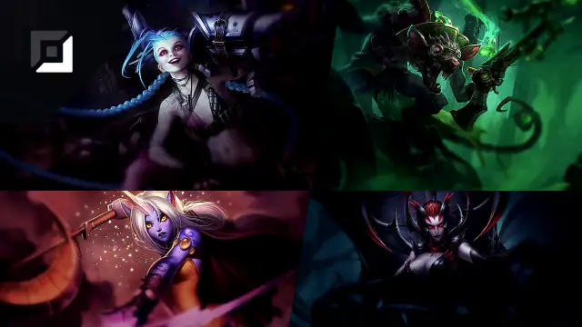 Jinx versus Twitch