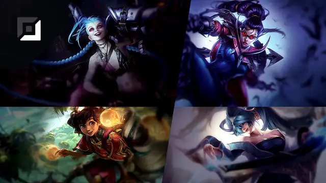 Jinx versus Vayne