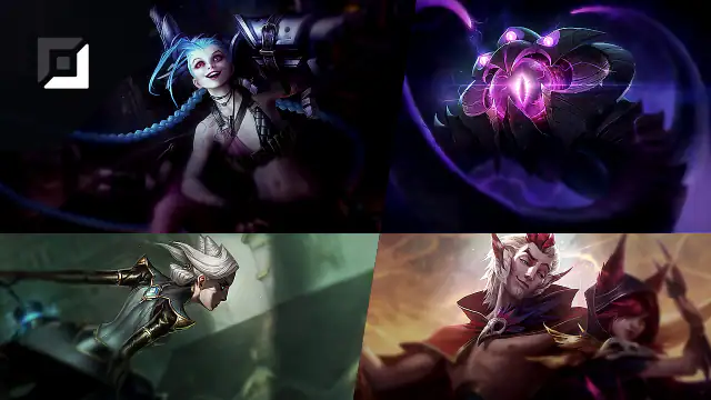 Jinx versus Vel'Koz