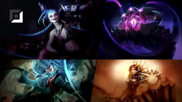Jinx versus Vel'Koz