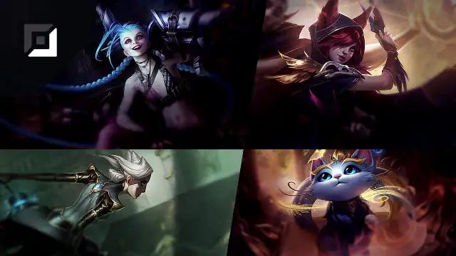 Jinx versus Xayah