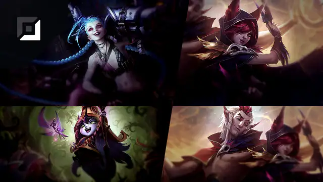 Jinx versus Xayah