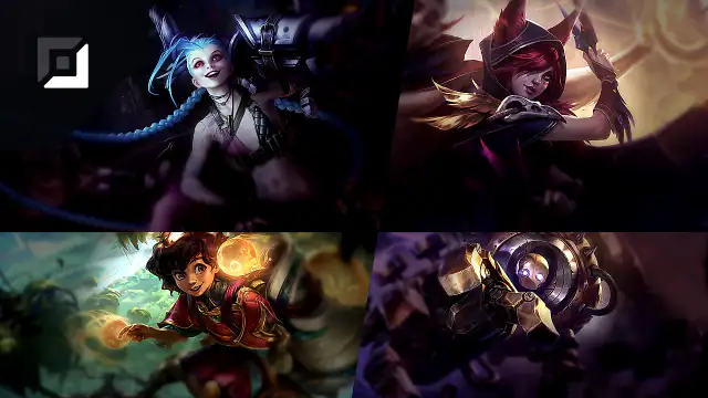 Jinx versus Xayah