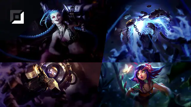 Jinx versus Xerath