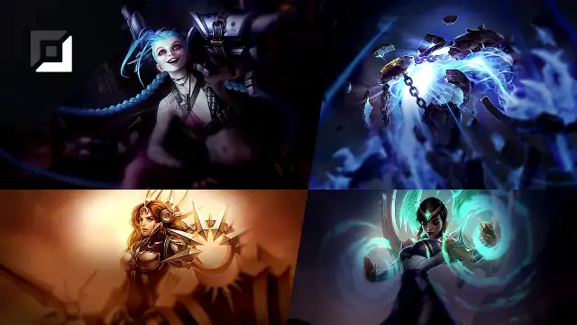 Jinx versus Xerath