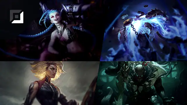 Jinx versus Xerath