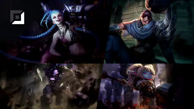 Jinx versus Yasuo