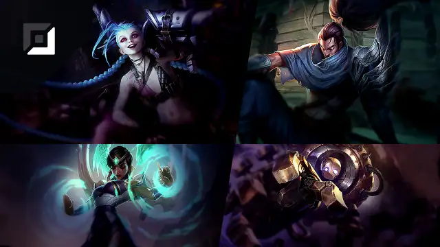 Jinx versus Yasuo