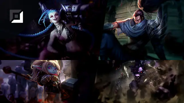 Jinx versus Yasuo